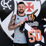 Rossi chegou ao Vasco em agosto de 2023 (Foto: Reprodução)