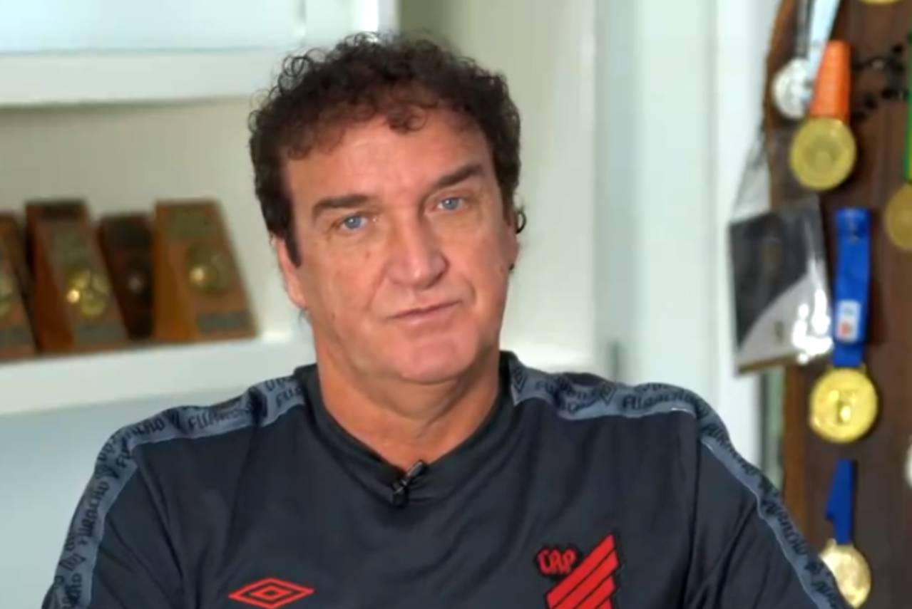 Cuca foi anunciado pelo Athletico na última segunda-feira (4). Foto: Divulgação/Rede Furacão