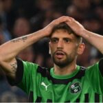 Sassuolo não informou tempo estimado para recuperação de Domenico Berardi (Foto: Vincenzo Pinto/AFP)