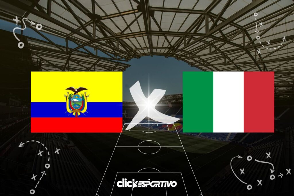 Equador x Itália - Amistoso Internacional 2024