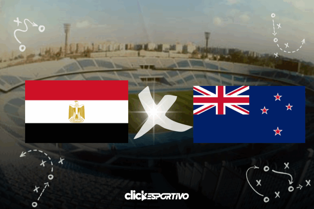 Egito x Nova Zelândia