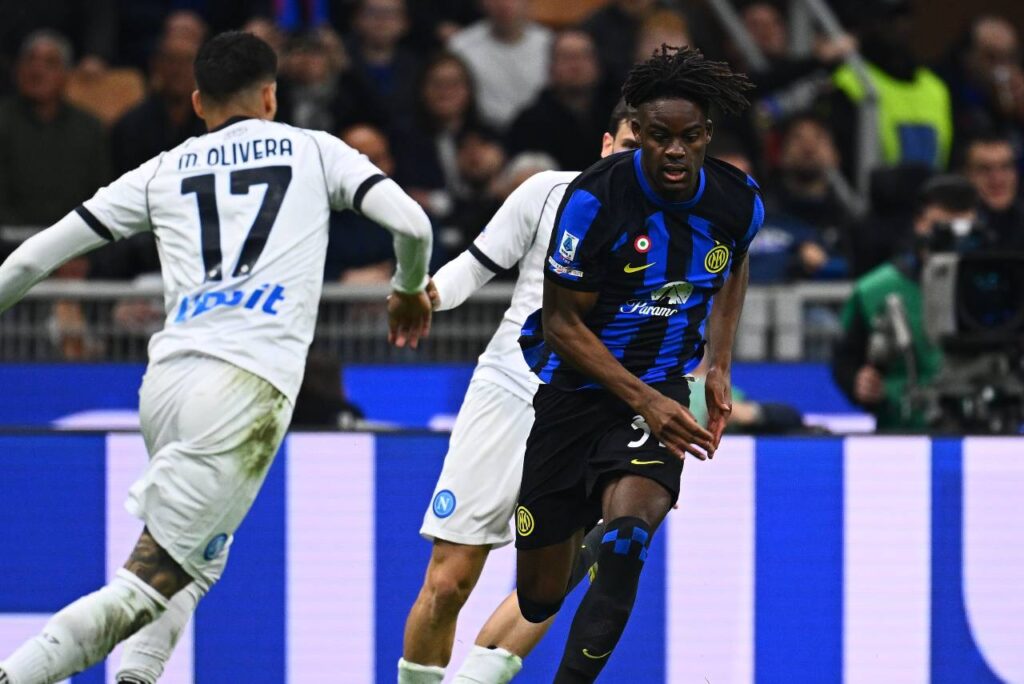 A Internazionale ganhava o jogo até os 36 minutps do segundo tempo. Foto: Reprodução/X