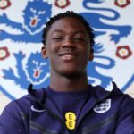 Kobbie Mainoo, do Manchester United, vai reforçar a Seleção da Inglaterra (Foto: Divulgação)