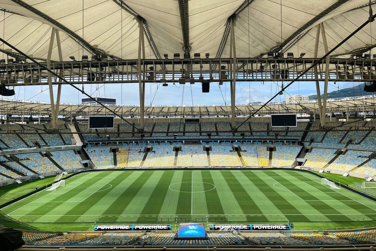 Maracanã será ponto de doações antes de jogo do Flamengo. Foto: Reprodução/X