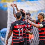 Pedro marcou o gol 13 mil do Flamengo na vitória sobre o Nova Iguaçu (Foto: Marcelo Cortes/CRF)