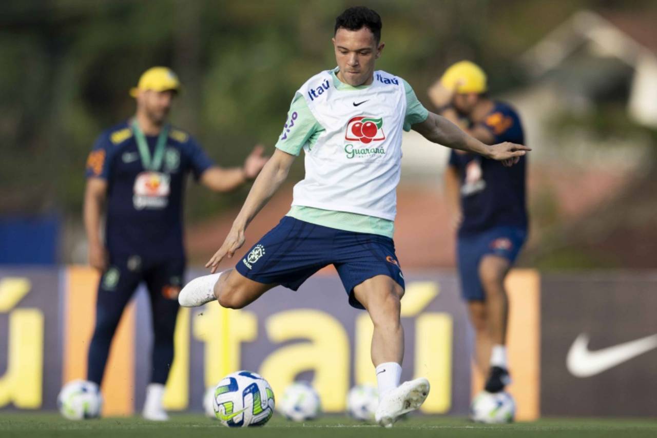 Pepê vai fazer parte do elenco da Seleção em dois amistoso. Foto: Joilson Marconne / CBF