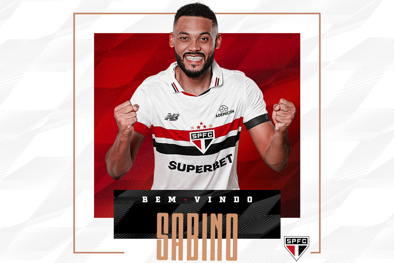 Sabino é o novo reforço do São Paulo