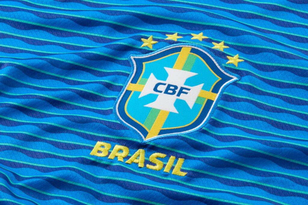 Padrão azul da Seleção Brasileira será utilizado contra a Inglaterra (Foto: Nike/Divulgação)