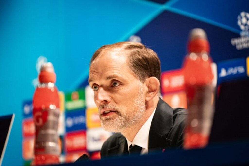 Tuchel na coletiva do Bayern de Munique