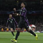 Gnabry abriu o placar para o Bayern de Munique