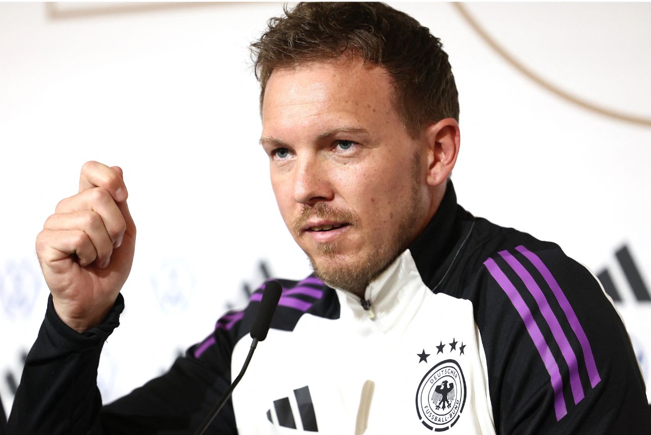 Nagelsmann em coletiva da Alemanha