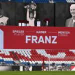 Beckenbauer já recebeu homenagens no estádio do Bayern