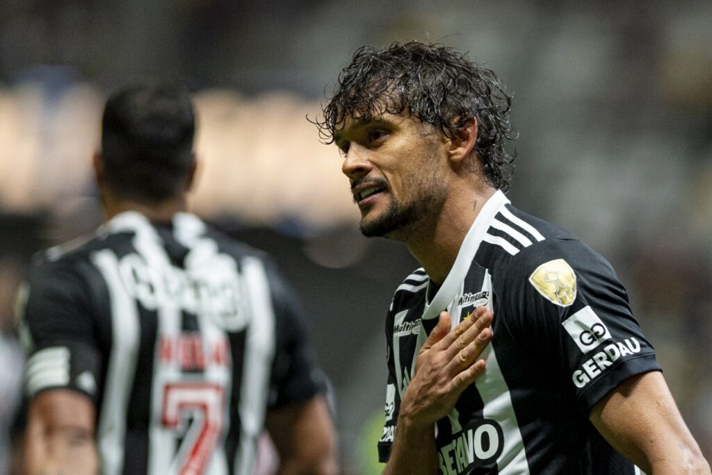 Scarpa foi o destaque do Atlético-MG. Foto: Reprodução/Libertadores