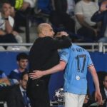 Guardiola e De Bruyne