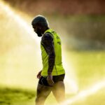 Gabigol em treino do Flamengo