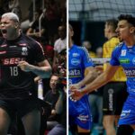 Recorde com Darlan Souza e Bruno Lima, de Sesi SP e Vôlei Renata na Superliga Masculina 2023/24