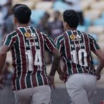 Germán Cano e Paulo Henrique Ganso no jogo Fluminense x Vasco da Gama no Brasileirão 2024