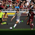 Lance do jogo Juventus x Torino na Serie A do Campeonato Italiano em 2024
