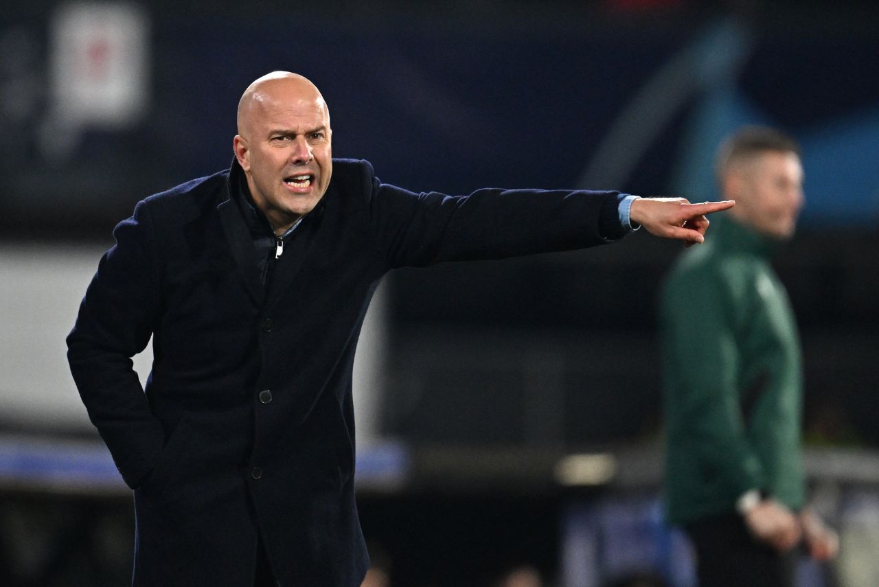 Arne Slot, do Feyenoord, está na mira do Liverpool (Foto: John Thys/AFP)