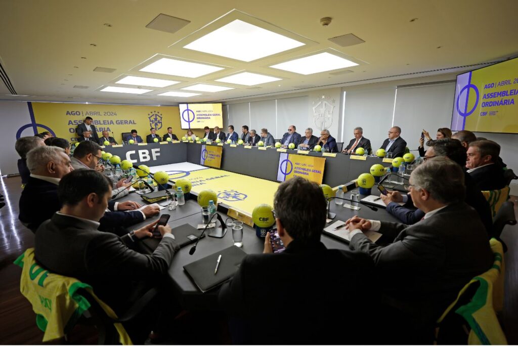 Assembleia Geral Ordinária da CBF ocorreu nesta terça (Foto: Rafael Ribeiro/CBF)