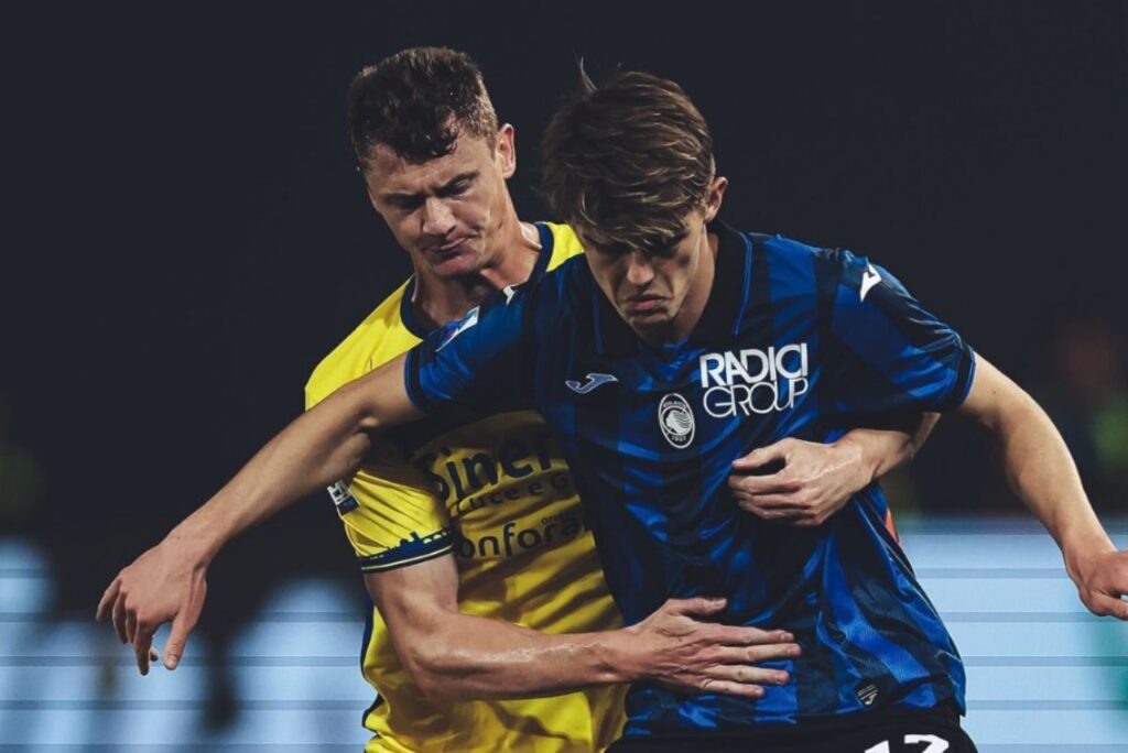 Atalanta ficou no empate com o Hellas Verona pelo Italiano (Foto: Reprodução)