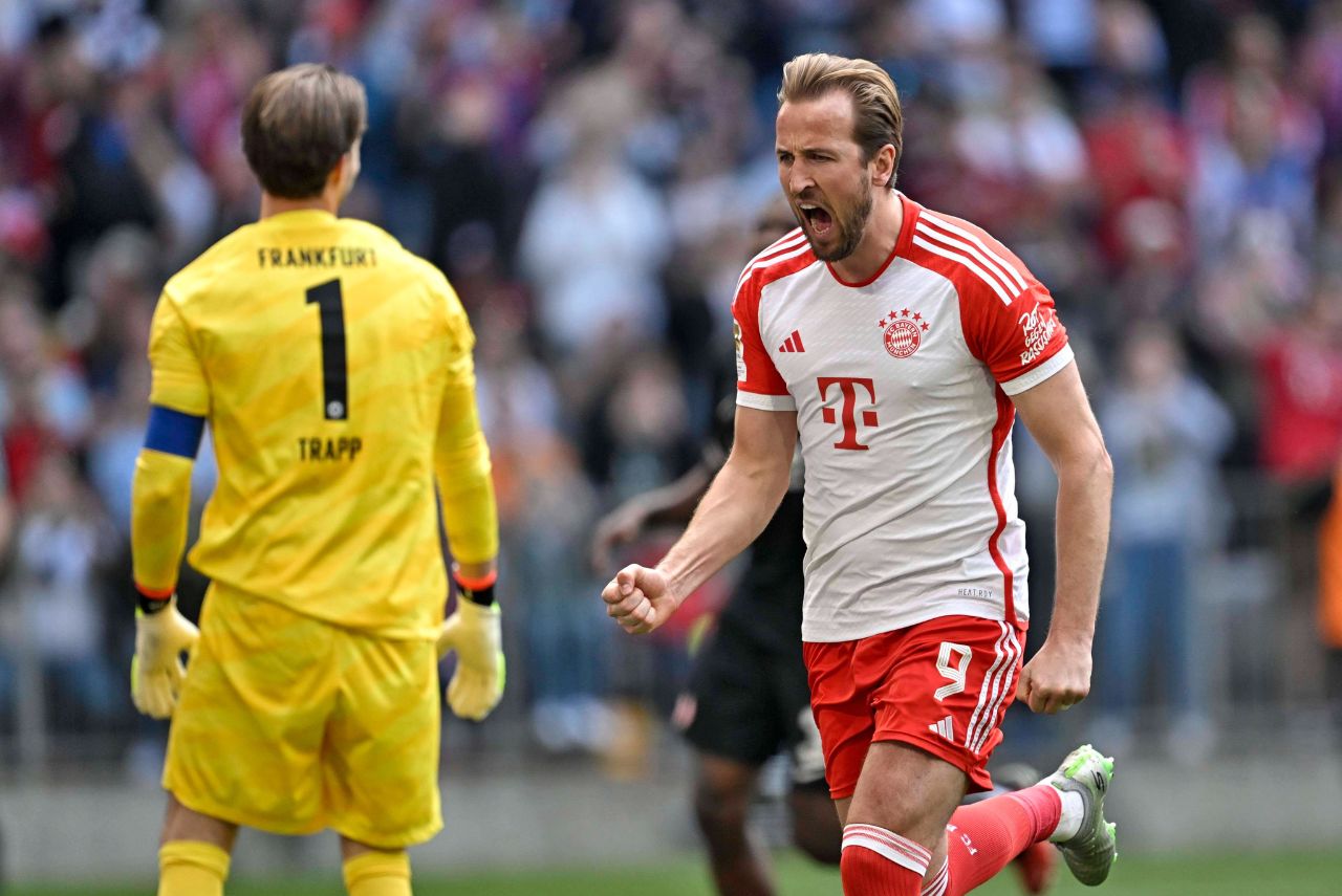 Bayern de Munique venceu o Eintracht Frankfurt pelo Campeonato Alemão (Foto: Reprodução)