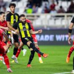 Benzema marcou na vitória do Al-Ittihad sobre o Al Wehda (Foto: Reprodução)
