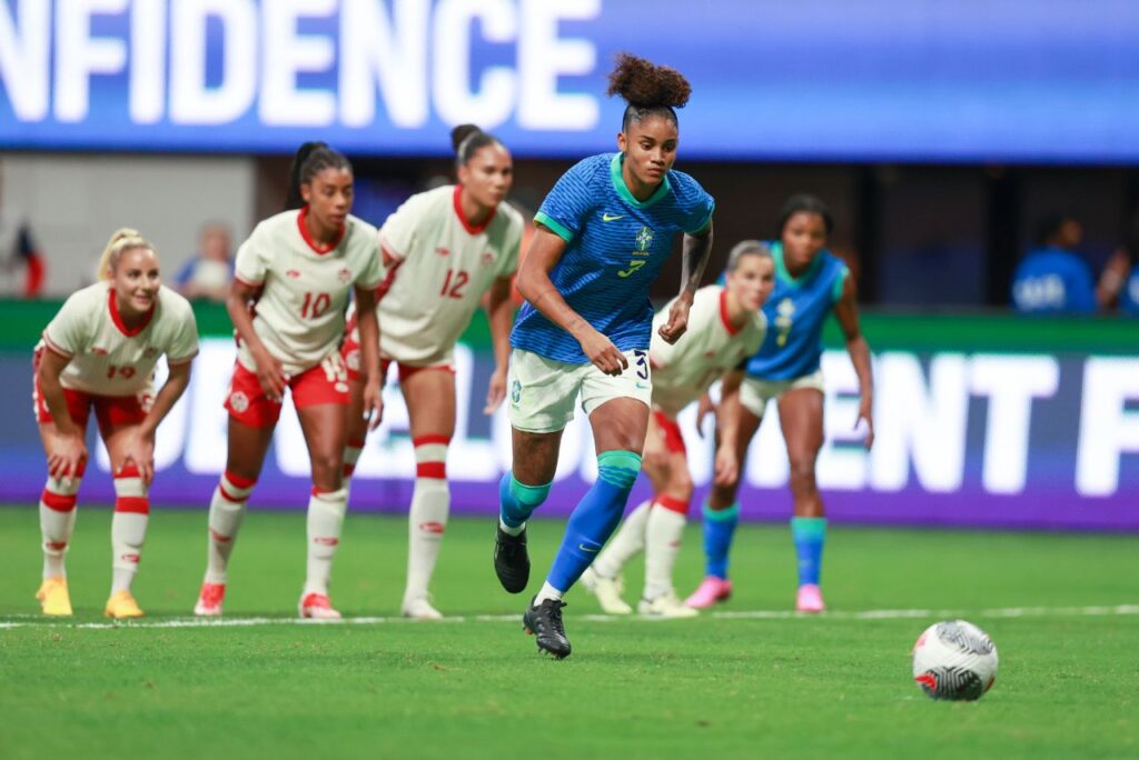 Seleção Brasileira Feminina foi derrotada pelo Canadá na SheBelieves Cup (Foto: Lívia Villas Boas/CBF)
