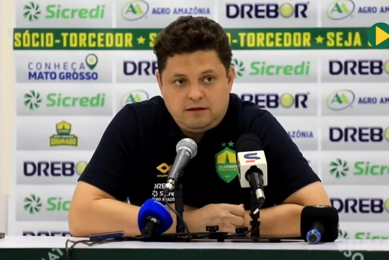 Cristiano Dresch, presidente do Cuiabá (Foto: Reprodução)