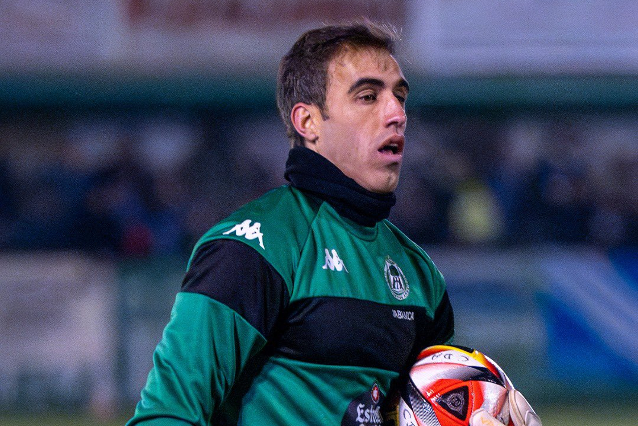 Diego Rivas, preparador de goleiros do Arenteiro - time da 3ª divisão espanhola