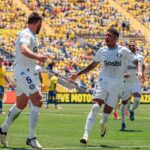 Girona venceu o Las Palmas pelo Campeonato Espanhol (Foto: Reprodução)