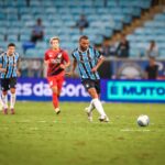 Agora Grêmio e Athletico somam três pontos na classificação. Foto: Lucas Uebel/Grêmio