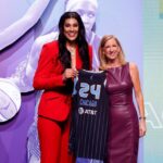 Kamilla Cardoso foi a 3ª escolha do Draft da WNBA. Foto: SARAH STIERGETTY IMAGES NORTH AMERICAGetty Images via AFP