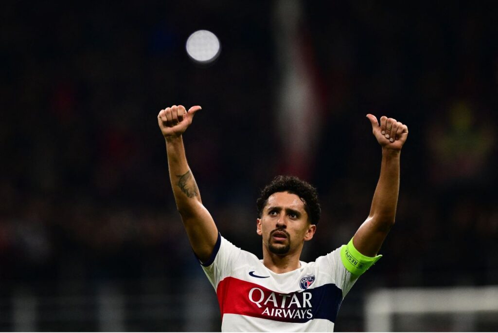 Marquinhos, zagueiro do PSG (Foto: Marco Bertorello/AFP)