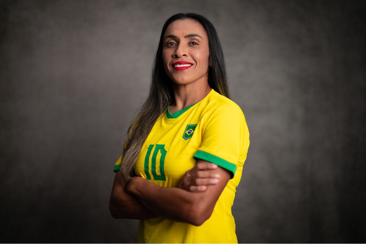 Marta alcançou o título de melhor jogadora do mundo por seis vezes (Foto: Sam Robles/CBF)