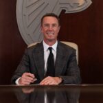 Das 15 temporadas disputadas por Matt Ryan, 14 foram pelos Falcons. Foto: Reprodução/X