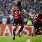 Pedro foi o autor do gol do Flamengo no jogo. Foto: Marcelo Cortes /CRF