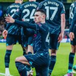 Foden marcou duas vezes na goleada do Manchester City sobre o Brighton (Foto: Reprodução)