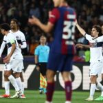 Vitinha marcou o gol que sacramentou a vitória do PSG. Foto: FRANCK FIFEAFP
