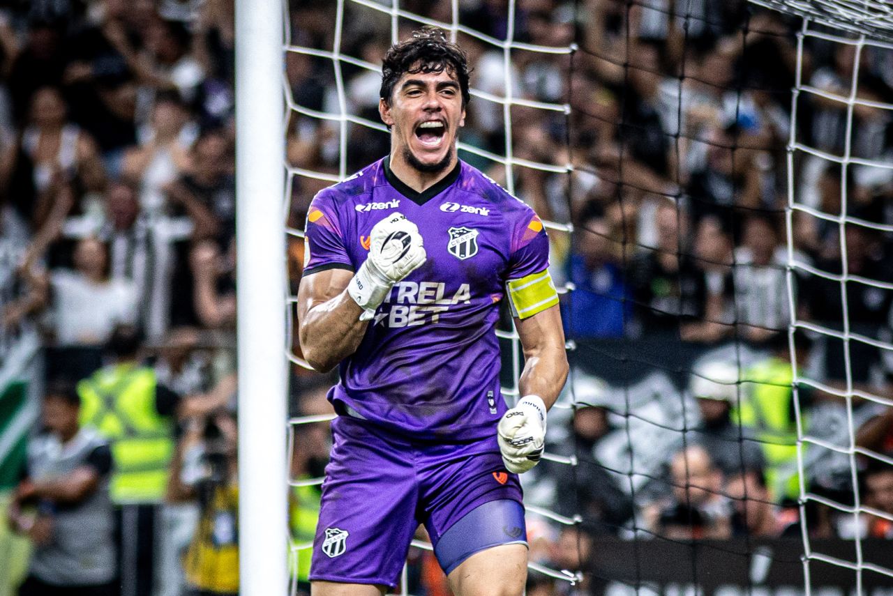 Cruzeiro tem interesse em Richard, goleiro do Ceará (Foto: Gabriel Silva/CSC)