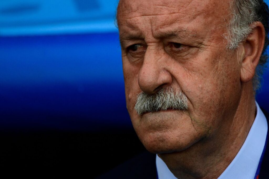 Vincente del Bosque, ex-treinador da Espanha (Foto: Pierre-Philippe Marcou/AFP)