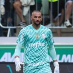 Weverton alcançou a marca após o empate com o Flamengo. Foto: Cesar Greco/Palmeiras