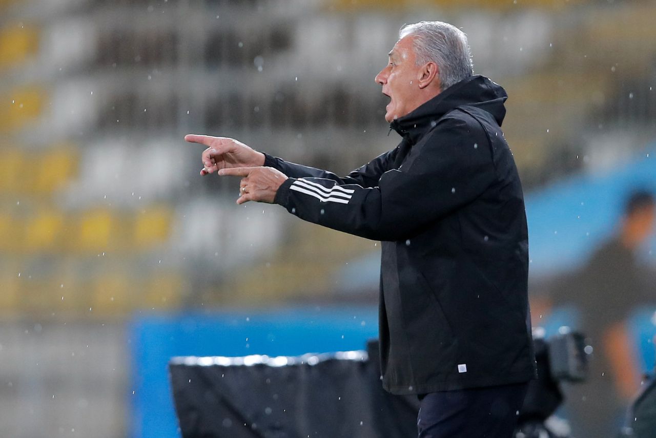 Tite em derrota do Flamengo no Chile