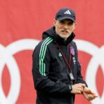 Tuchel em treino do Bayern