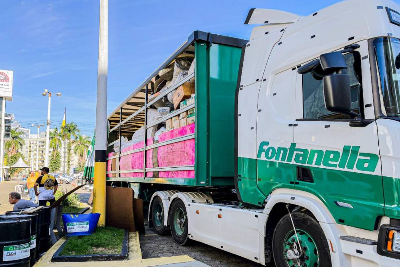 Mantimentos foram enviados pelo Criciúma