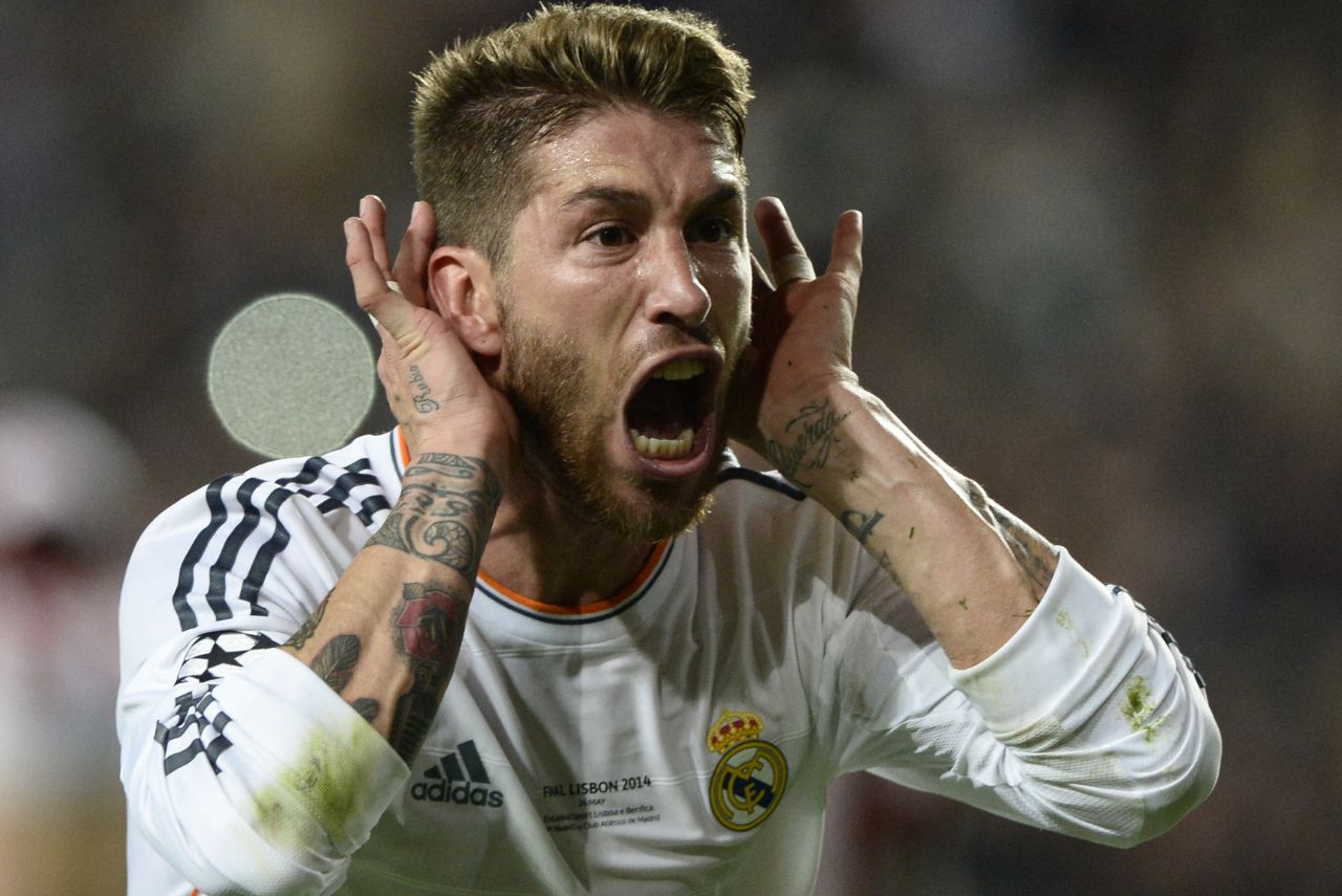 Sergio Ramos fez gol histórico para o Real Madrid