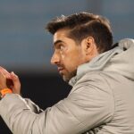 Técnico do Palmeiras durante goleada