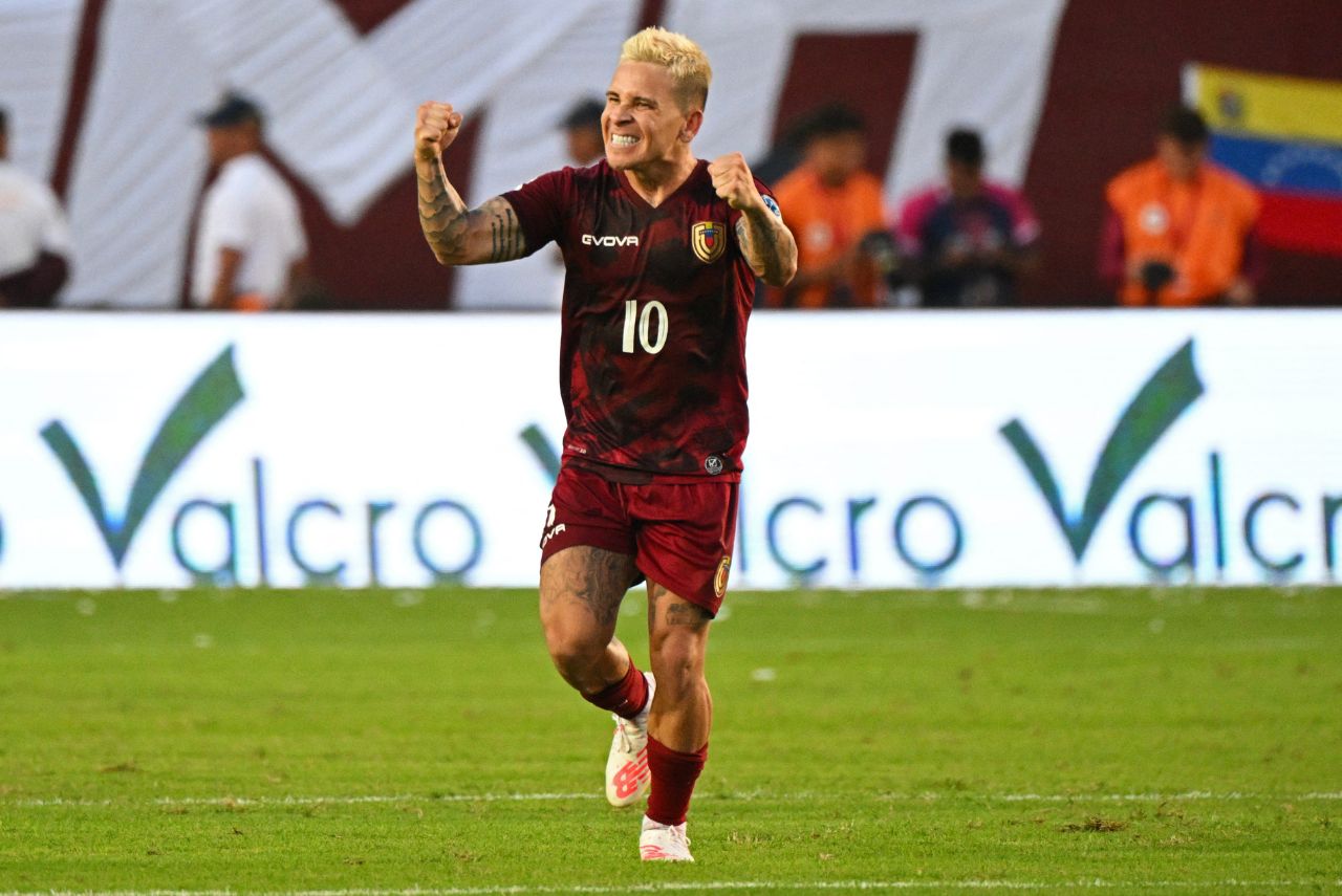 Soteldo está na lista da Venezuela