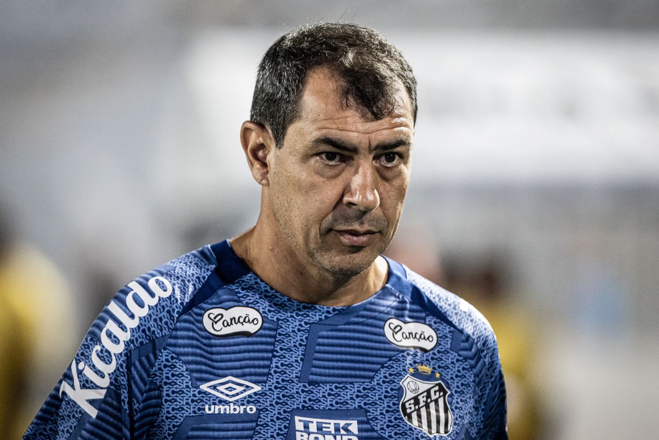 Fábio Carille, técnico do Santos