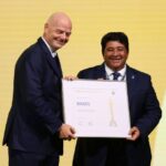 Presidentes da Fifa e CBF na Tailândia